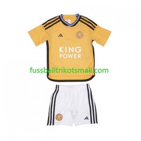 Fußballtrikots Leicester City Kinder 2023-2024 Kurzarm 3rd trikot kaufen